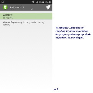 Aplikacja Wywozik ZMGK na smartfony 8
